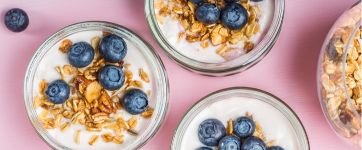 best foods for cold season: yogurt with blueberries and granola best foods for cold season: yogurt with blueberries and granola